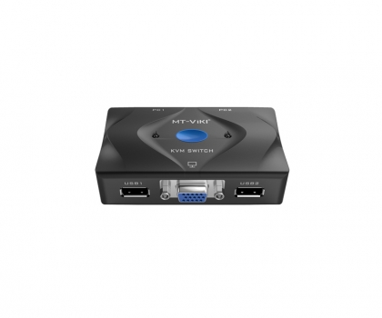2进1出手动VGA KVM切换器（TYK-201VS）