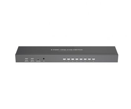 8进1出手动4K HD KVM切换器（TYK-801HS）