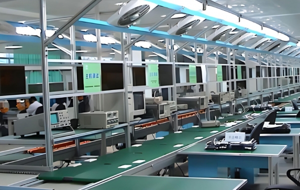 生产流水线HD信号延长器应用方案