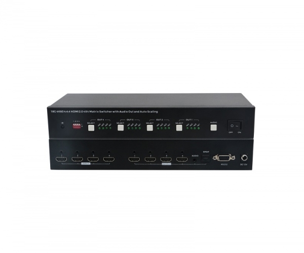 4进4出4K60 HD矩阵切换器（TYJ-0404H-60）