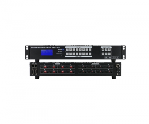 8进8出4K30 HD无缝拼接矩阵切换器（TYJ-0808H-WFA）