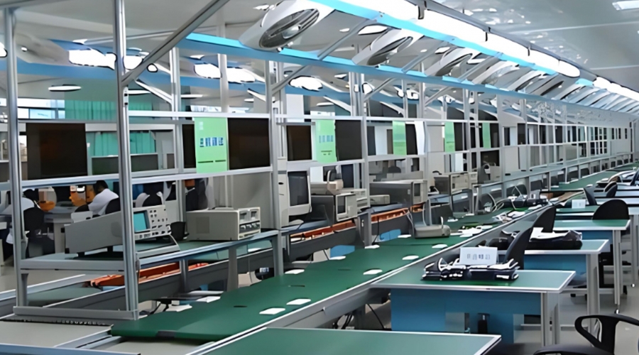 生产流水线HD信号延长器应用方案